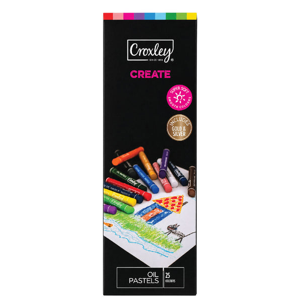 Oil Pastels 25's - Croxley