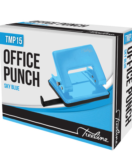 Office Punch Metal 15 sheets - Sky Blue