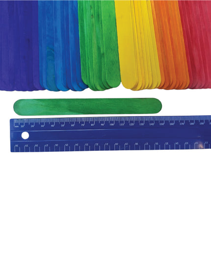 A-Sticks Colour 15cm x 1.8cm 50's 6