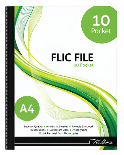 A4 Flic File 10 Pockets