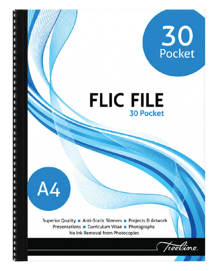 A4 Flic File 30 Pockets 2