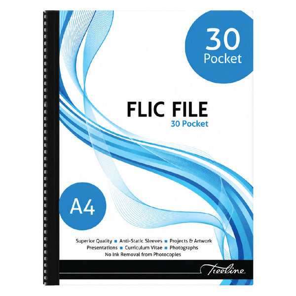 A4 Flic File 30 Pockets 2
