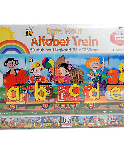 Alfabet Trein Afrikaans Front Box