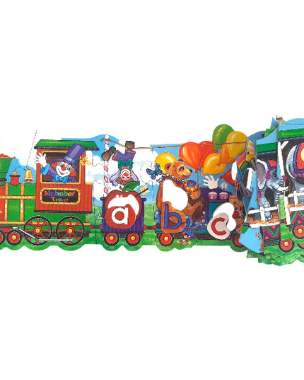 Alphabet Train English Floor Puzzle - 260cm Contex 1