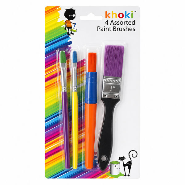 Artist Paint Brush 4 Piece Assorted