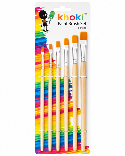 Artist Paint Brush Set 6 Piece