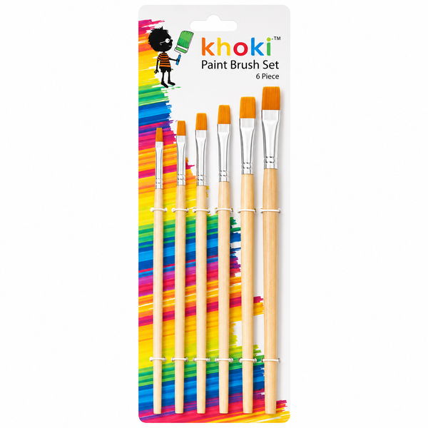 Artist Paint Brush Set 6 Piece