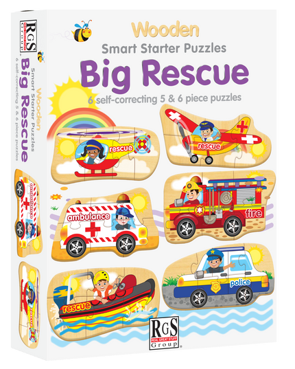 Puzzle - Smart Starter 5&6 pieces Big Rescue