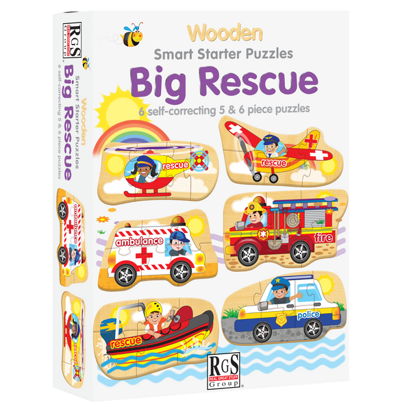 Puzzle - Smart Starter 5&6 pieces Big Rescue