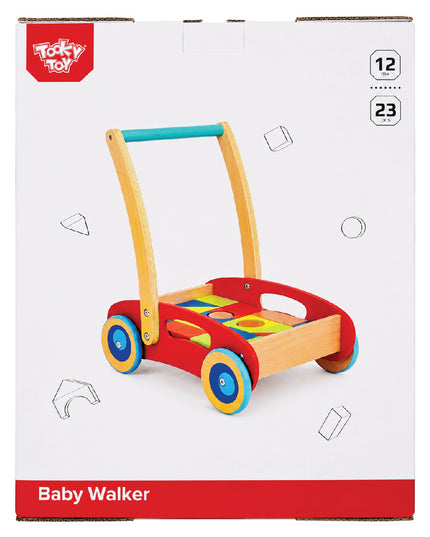 Wooden Baby Walker Tooky Toy