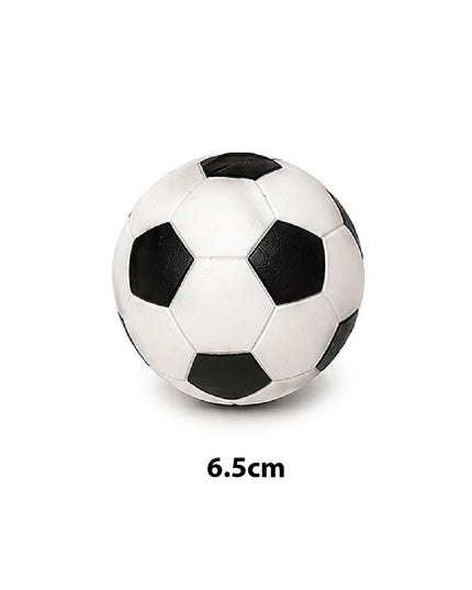 Ball - Sponge Rubber - Soccer Bouncy - Assorted Colours - Each 2