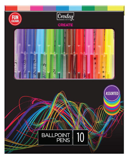 Ballpoint Pens 10's - Croxley 1