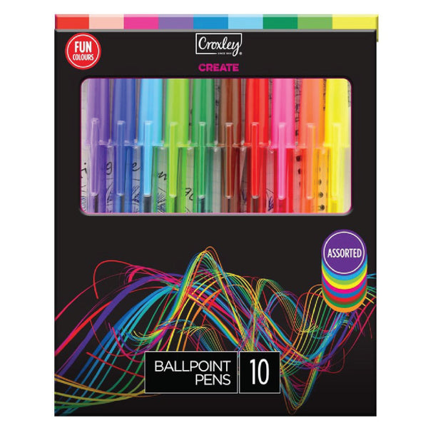 Ballpoint Pens 10's - Croxley 1