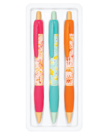 Ballpoint Pens Rose Gold 3 Pack 4