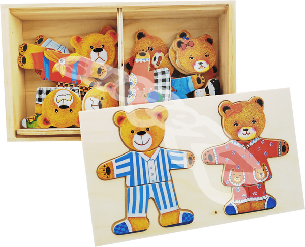 Bear Puzzle - Mom & Dad