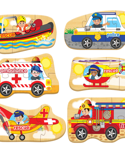 Puzzle - Smart Starter 5&6 pieces Big Rescue