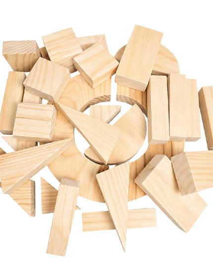 Blocks Mega Wooden Set 119 Blocks
