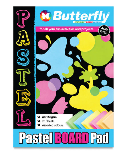 Board Pad Pastel 160gm 20 pages Butterfly 2