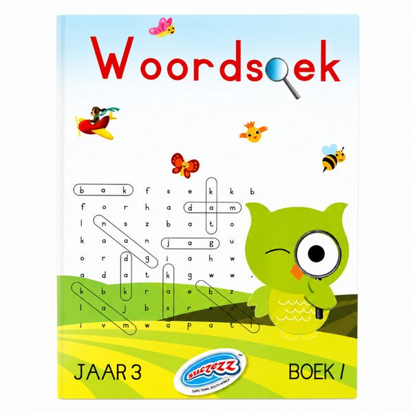 Boek - Woordsoek Jaar 3 Boek 1