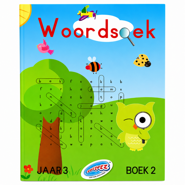 Boek - Woordsoek Jaar 3 Boek 2