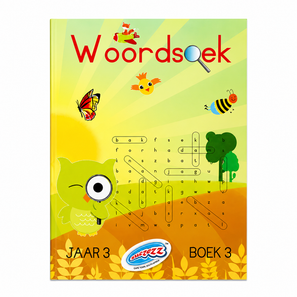 Boek - Woordsoek Jaar 3 Boek 3