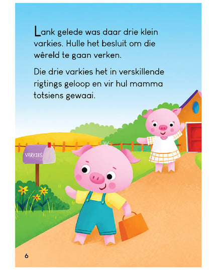 Boek - Jong Lesers - Die Drie Klein Varkies 4