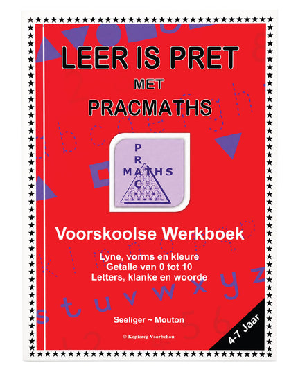 Boek - Leer is Pret Met PracMaths - Voorskoolse Werkboek 2