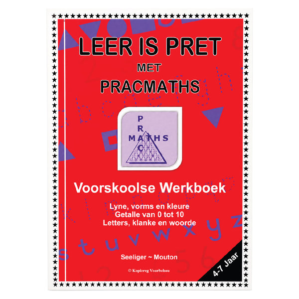 Boek - Leer is Pret Met PracMaths - Voorskoolse Werkboek 2