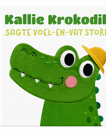 Boek - Sagte Voel en Vat Storie Kallie Krokodil