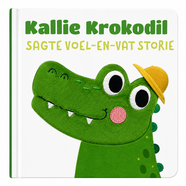 Boek - Sagte Voel en Vat Storie Kallie Krokodil