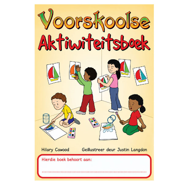 Boek - Voorskoolse Aktiwiteitsboek 2