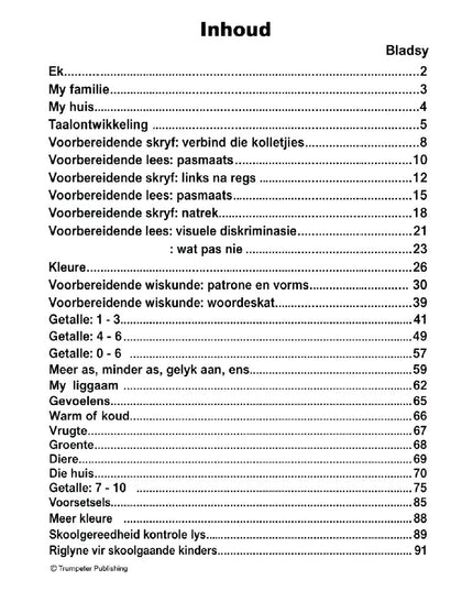 Boek - Voorskoolse Aktiwiteitsboek 4