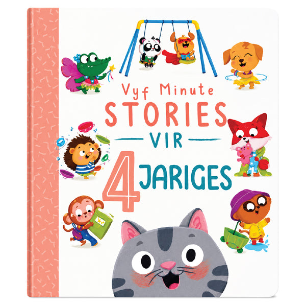 Boek - Vyf Minute Stories vir 4 Jariges 1