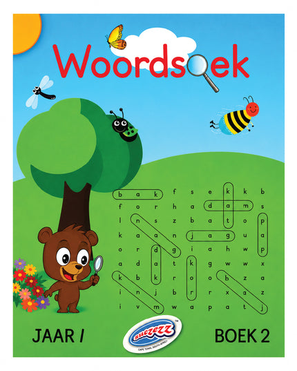 Boek - Woordsoek Jaar 1 Boek 2 1
