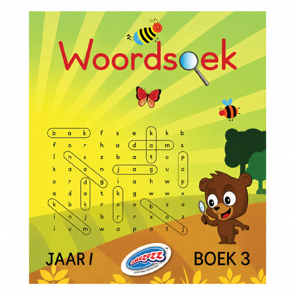Boek - Woordsoek Jaar 1 Boek 3 2