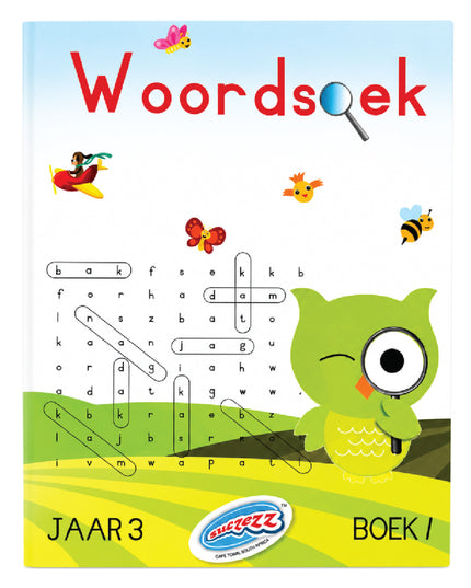 Boek - Woordsoek Jaar 3 Boek 1 1