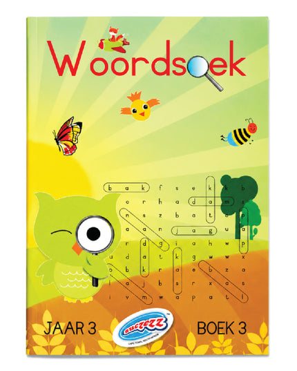 Boek - Woordsoek Jaar 3 Boek 3 1