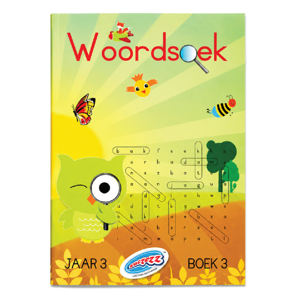 Boek - Woordsoek Jaar 3 Boek 3 1
