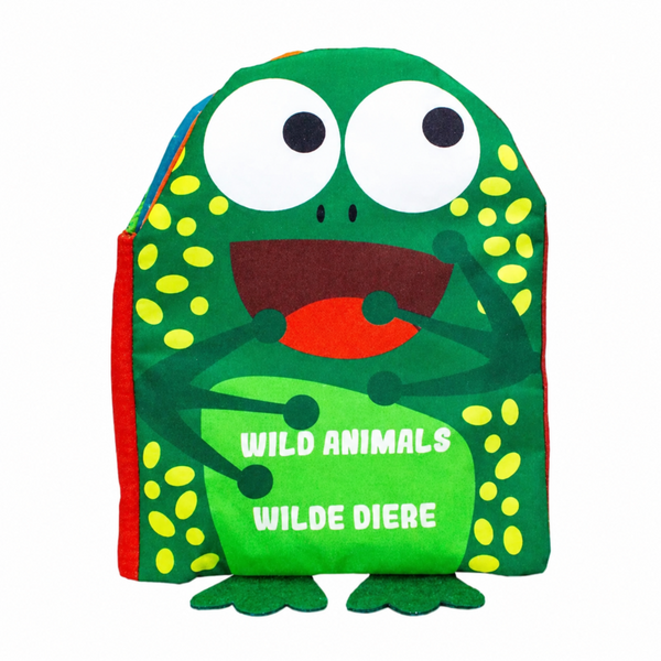 Book - My Cloth Book  My Lapboek Wild Animals  Wilde Diere