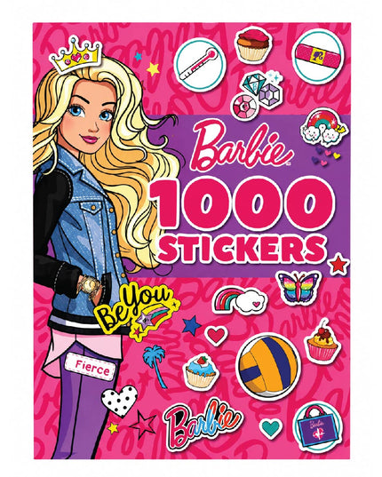 Book - Barbie and 1000 Sticker Colour Activities 1