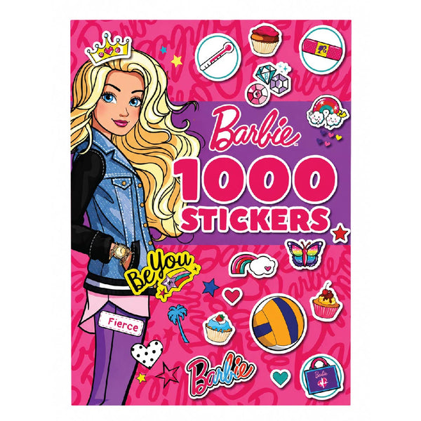 Book - Barbie and 1000 Sticker Colour Activities 1