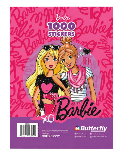 Book - Barbie and 1000 Sticker Colour Activities 4
