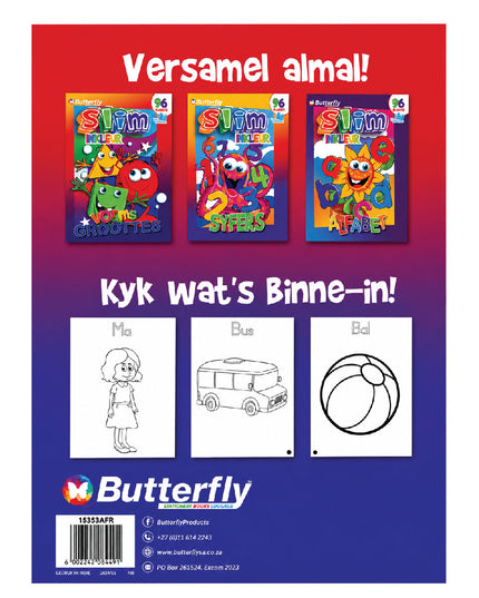 Book - Colouring Slim - My Eerste Woorde - 96 pages 5