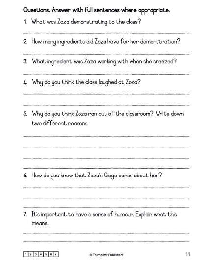 Book - Comprehension Workbook 5 8