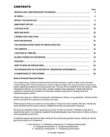 Book - Comprehension Workbook 6 3