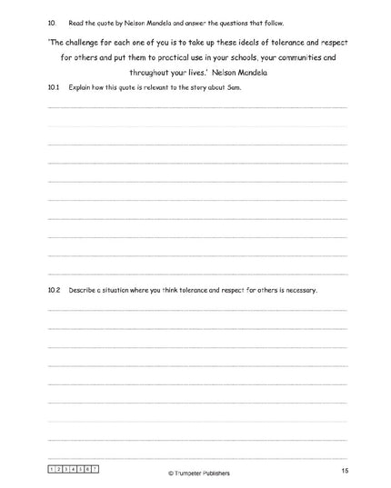 Book - Comprehension Workbook 6 7