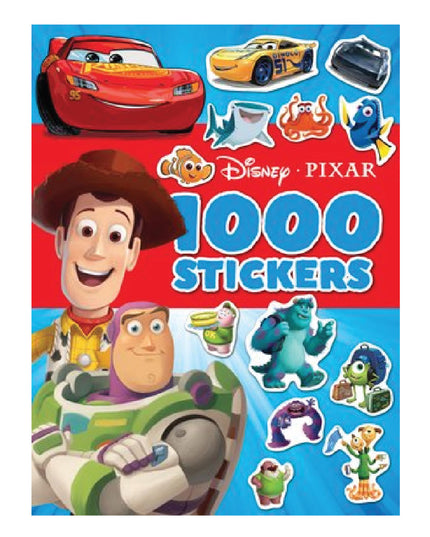 Book - Disney Pixar and 1000 Sticker Colour Activities 1