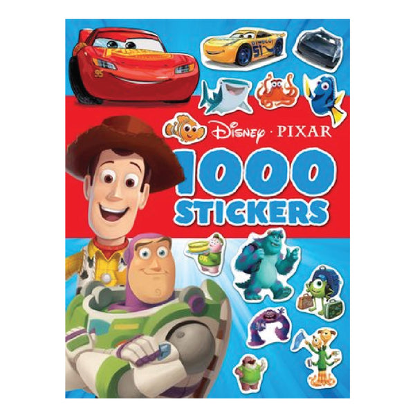 Book - Disney Pixar and 1000 Sticker Colour Activities 1