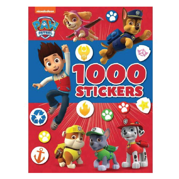 Book - Paw Patrol and 1000 Sticker Colour Activities 1