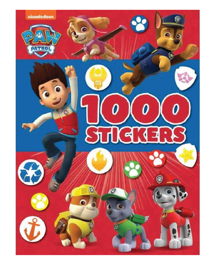 Book - Paw Patrol and 1000 Sticker Colour Activities 